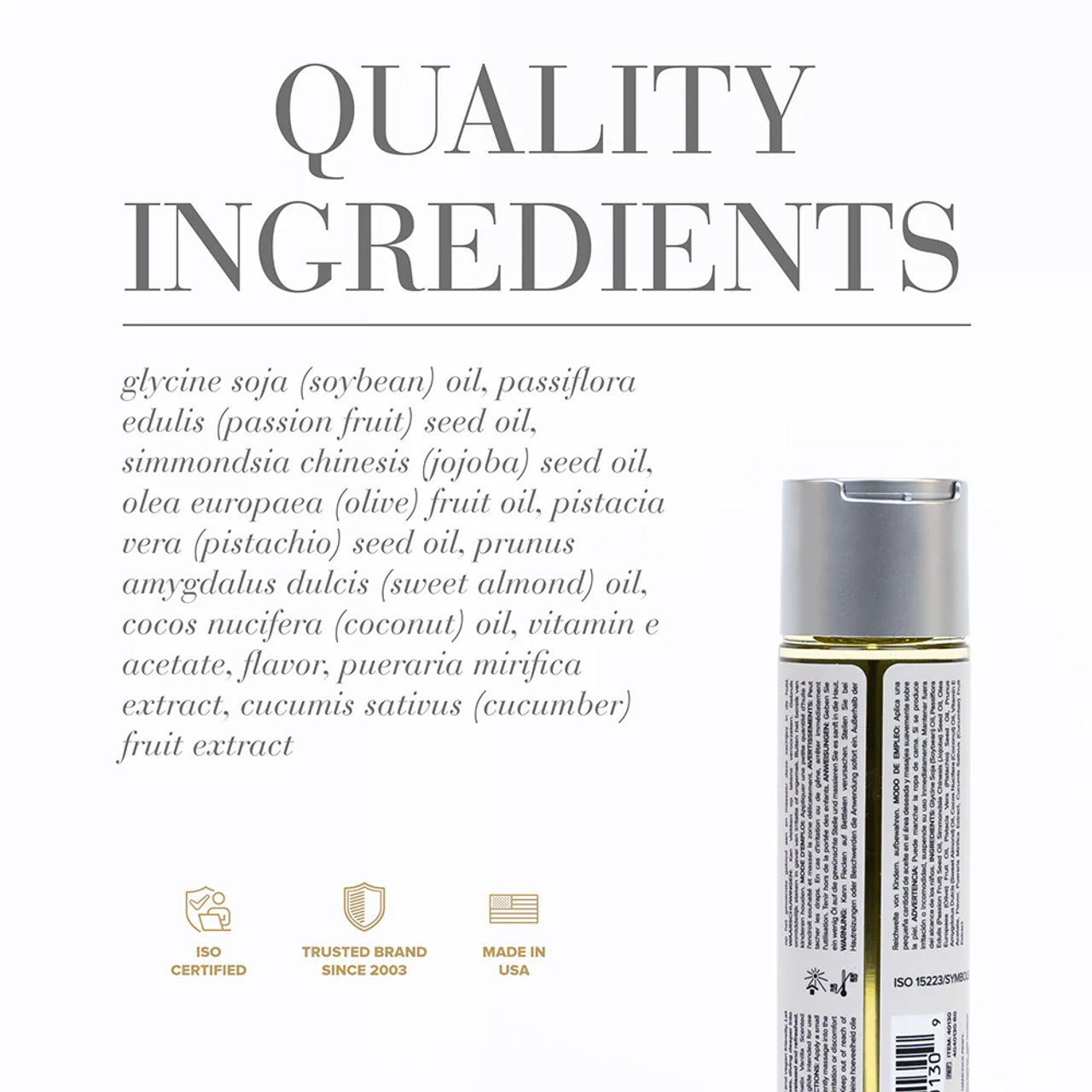 JO Aromatix Vanilla Scented Massage Oil - 4oz JO Aromatix Vanilla Scented Massage Oil - 4oz