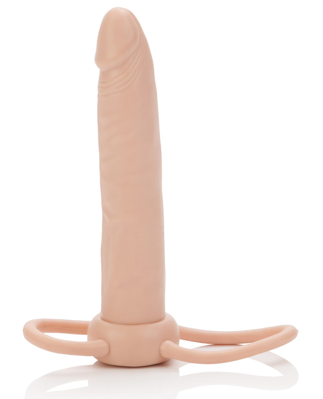 CalExotics Accommodator Dual Penetrator - Beige CalExotics Accommodator Dual Penetrator - Beige