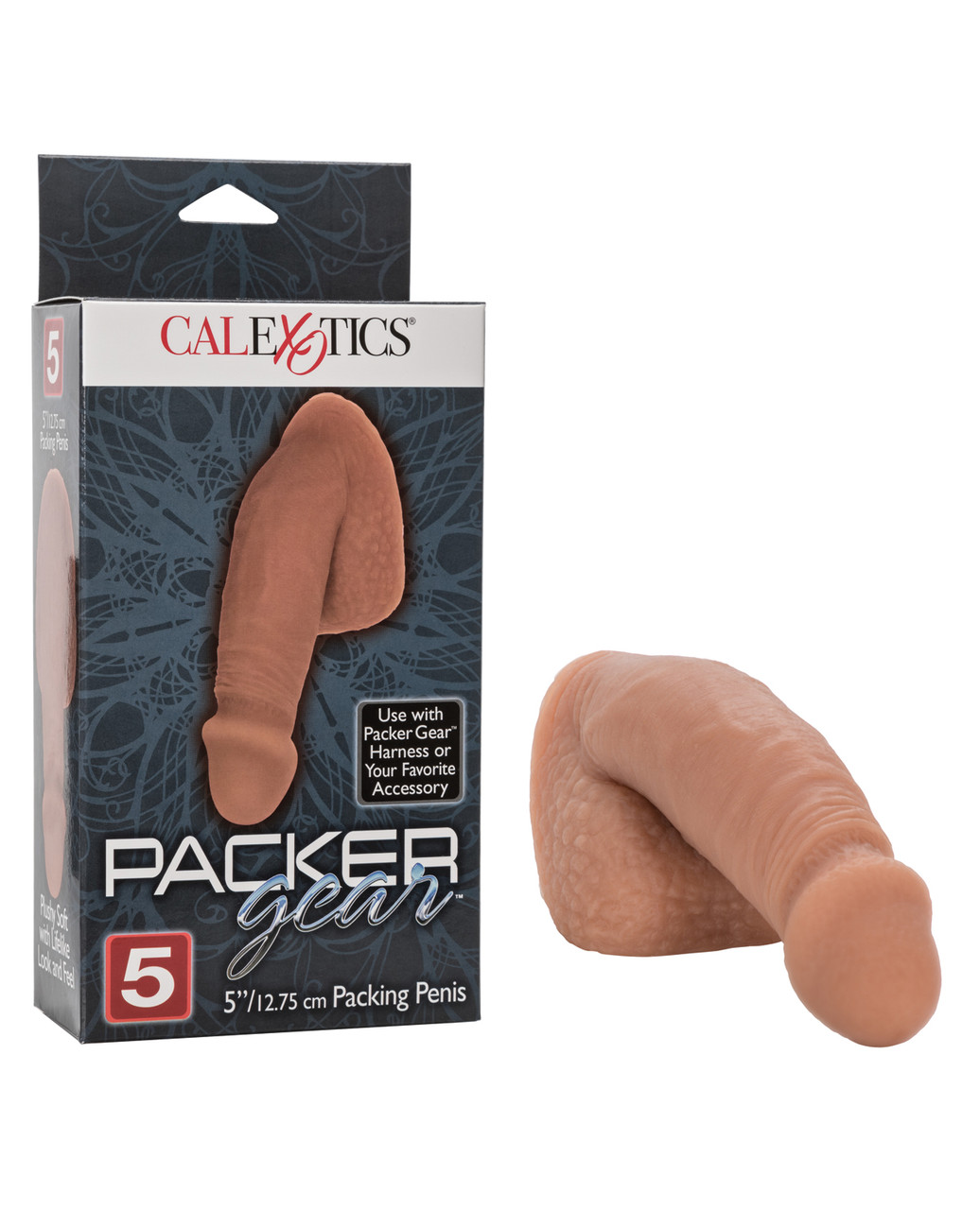 CalExotics Packer Gear 5" Packing Penis - Brown CalExotics Packer Gear 5" Packing Penis - Brown