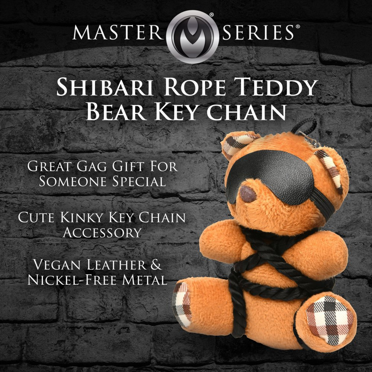 Master Series ShiBeari Teddy Bear Keychain