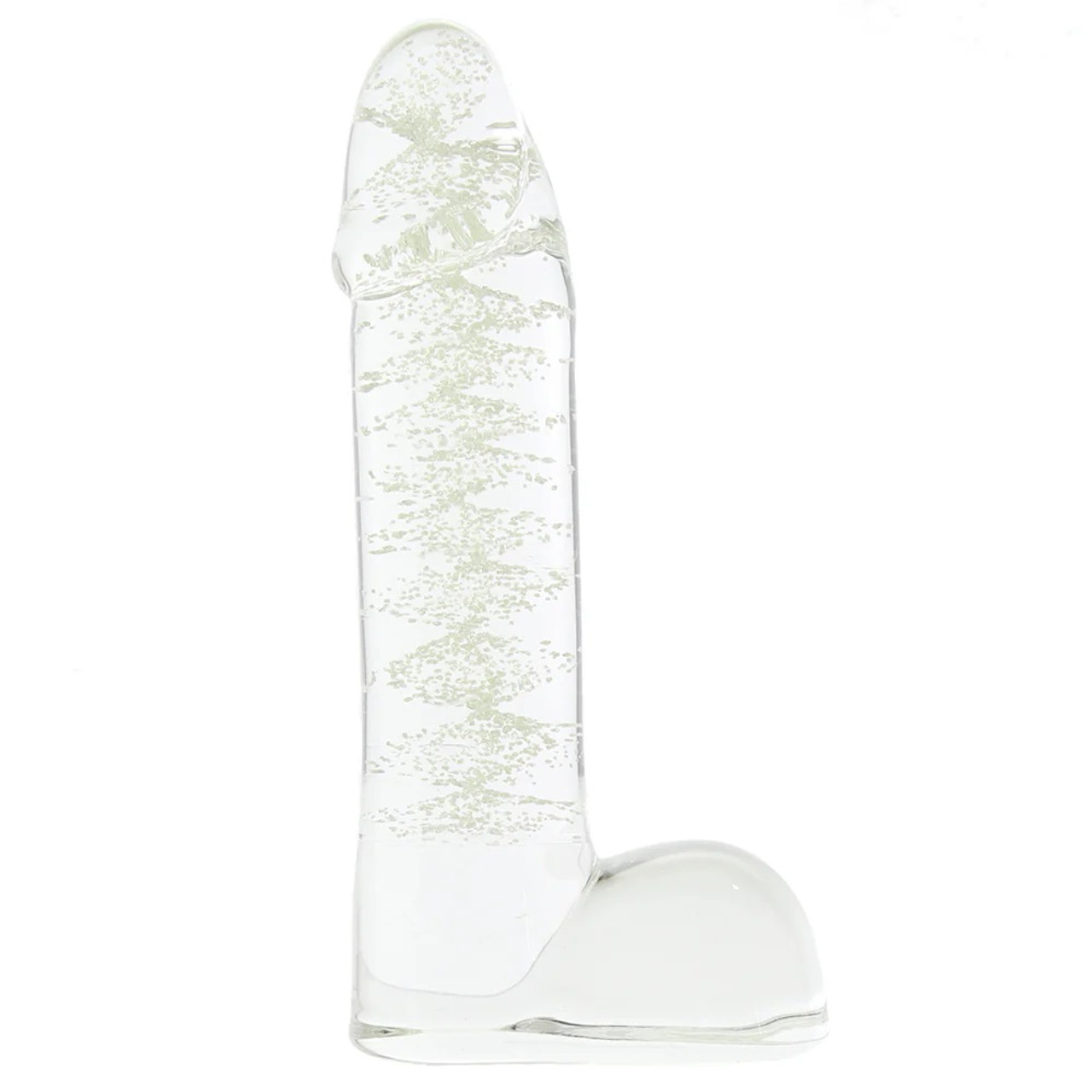 Whipsmart 5.5" Glow In The Dark Glass Dildo Whipsmart 5.5" Glow In The Dark Glass Dildo