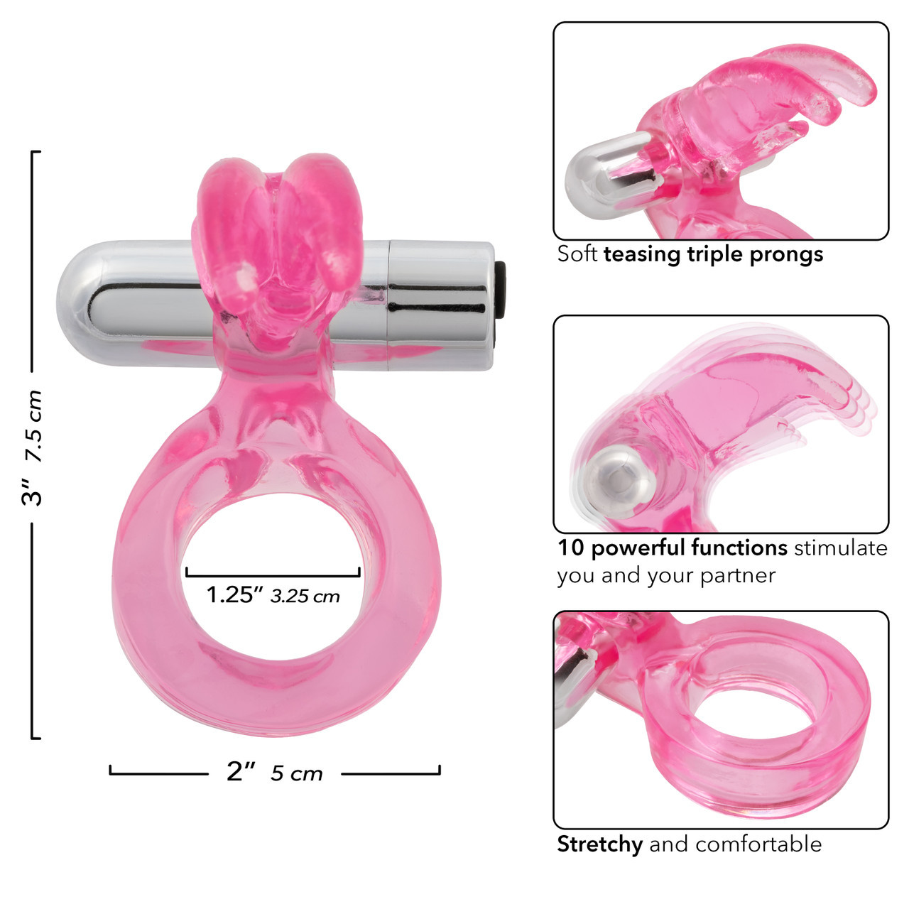 CalExotics Triple Clit Flicker CalExotics Triple Clit Flicker