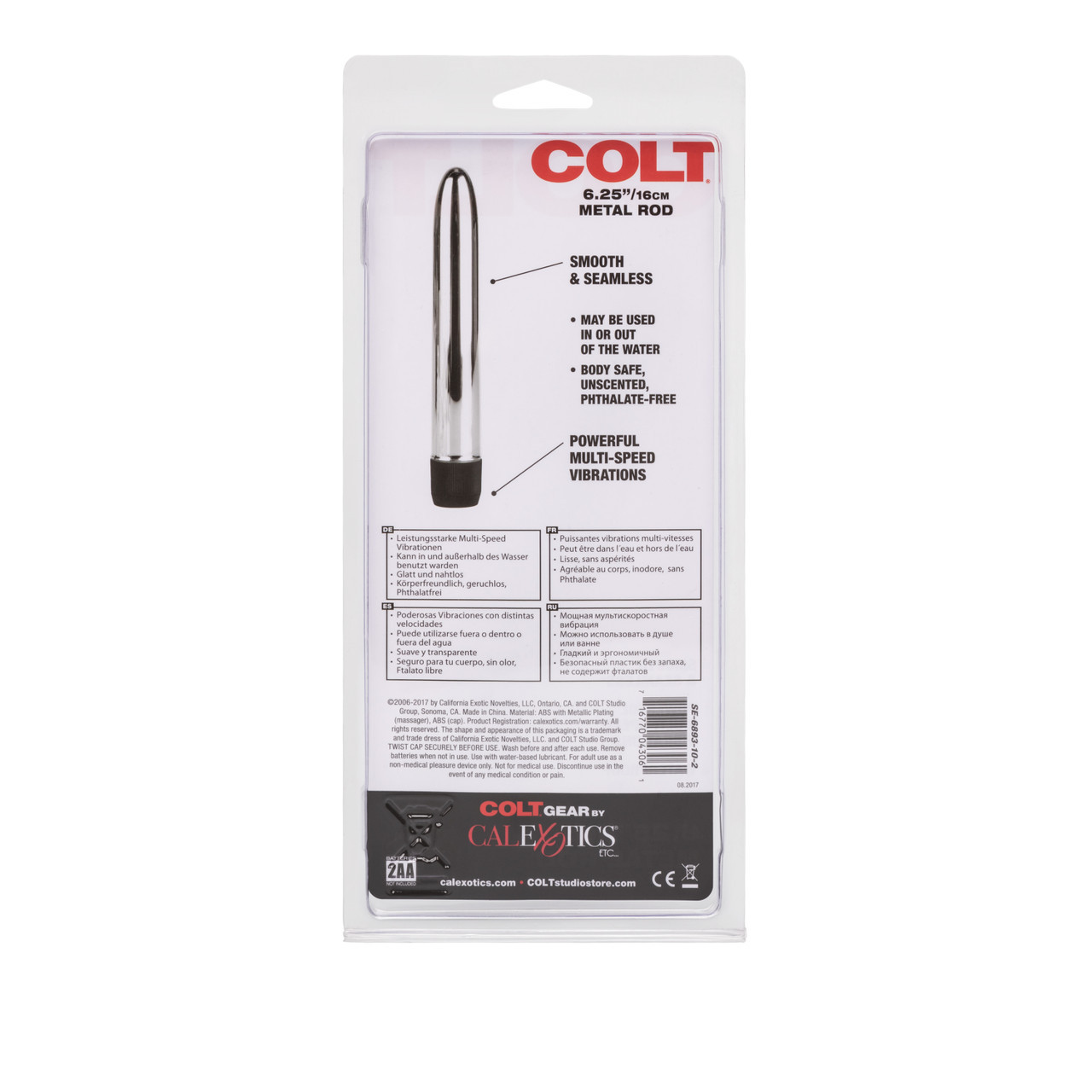 COLT 6.25" Metal Rod Vibe COLT 6.25" Metal Rod Vibe