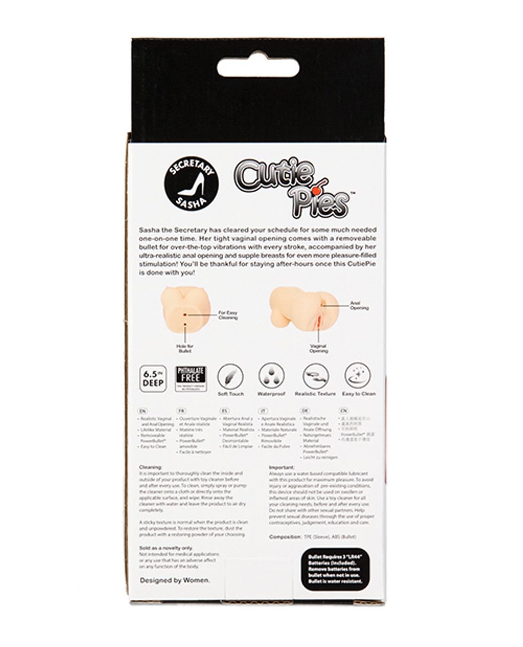 CutiePies Secretary Sasha Stroker CutiePies Secretary Sasha Stroker