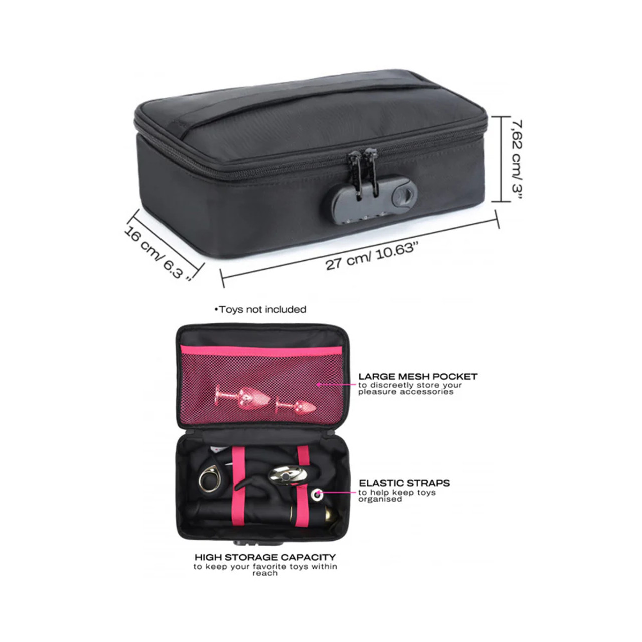 Dorcel Lockable Discreet Box