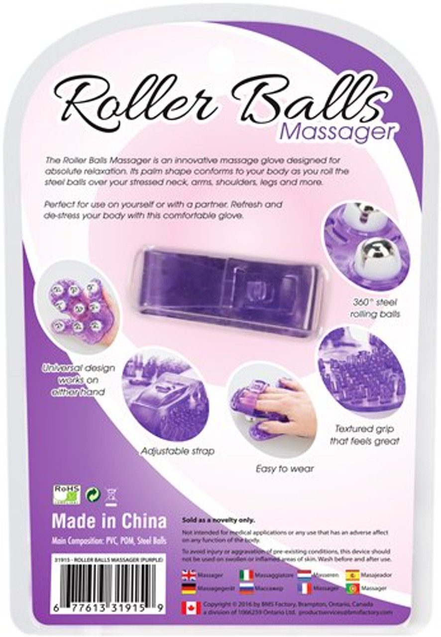 Roller Balls Massager - Purple Roller Balls Massager - Purple