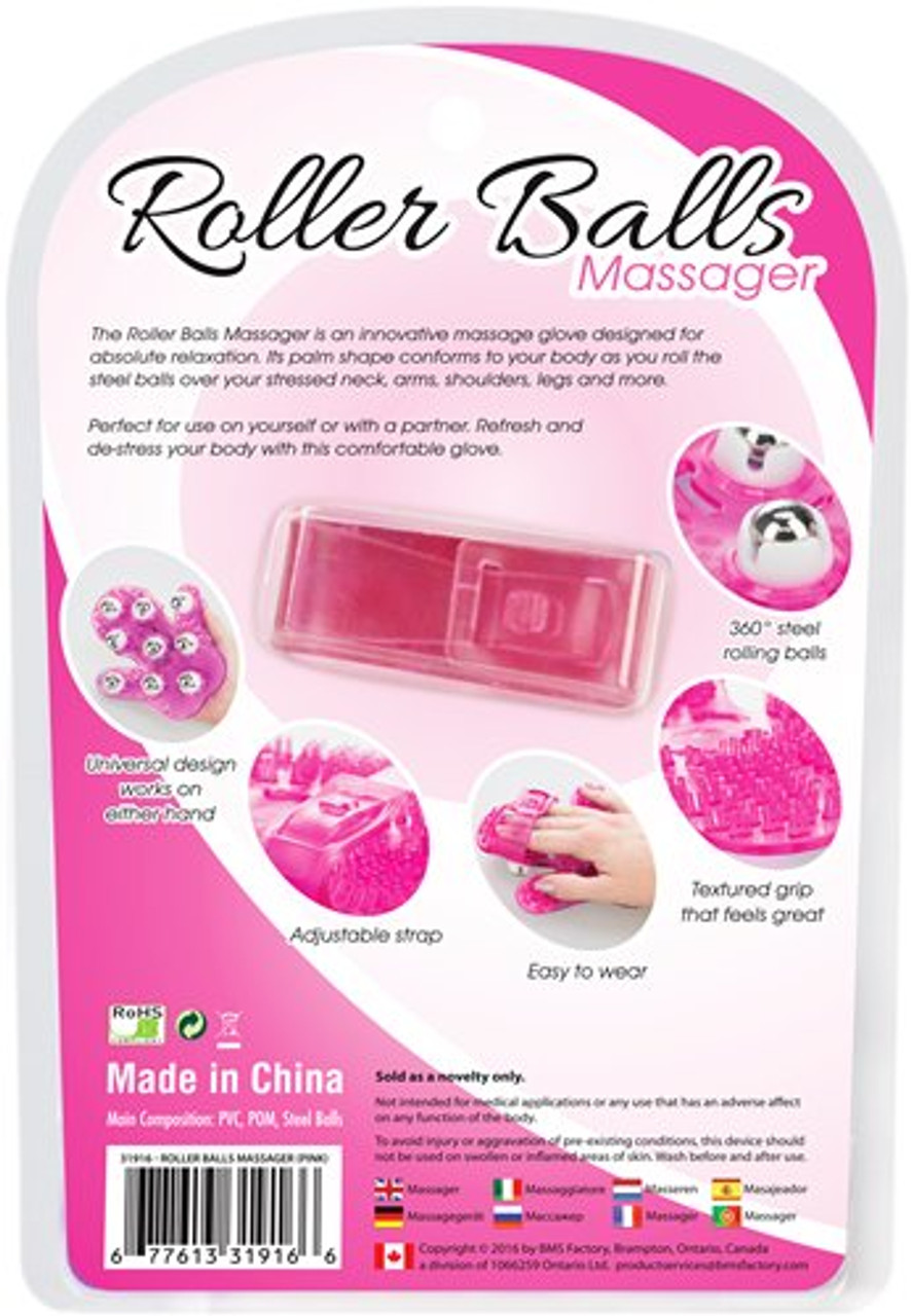 Roller Balls Massager - Pink Roller Balls Massager - Pink