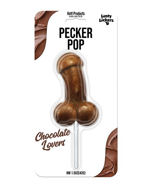 Lusty Lickers Chocolate Pecker Pop