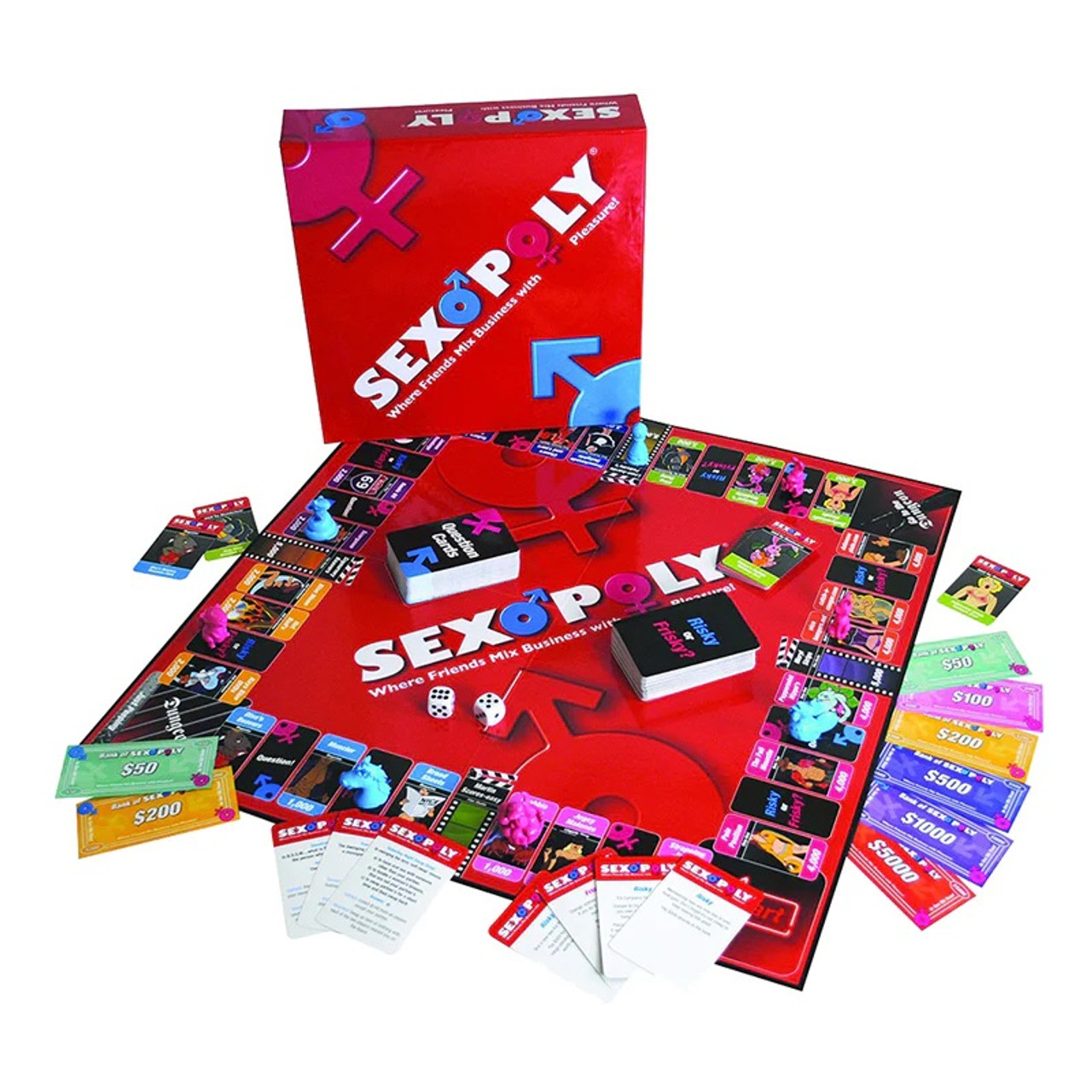 Sexopoly Board Game