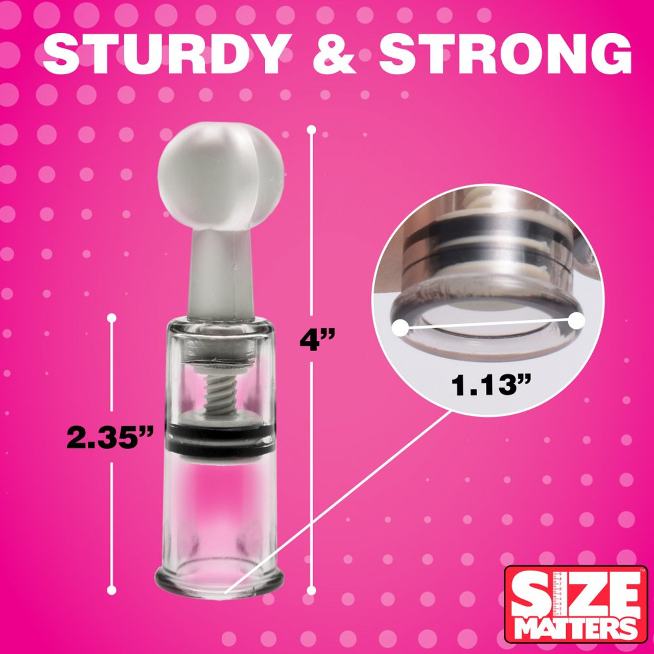 Size Matters Max Twist Clit & Nipple Triple Sucker Set Size Matters Max Twist Clit & Nipple Triple Sucker Set