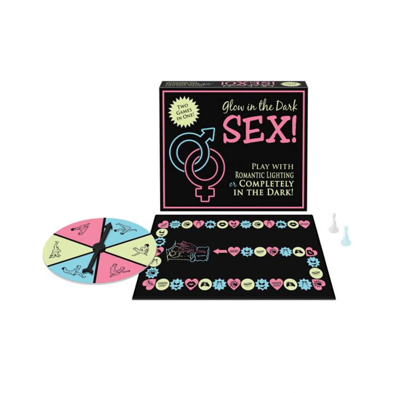 Glow-In-The-Dark Sex! Board Game Glow-In-The-Dark Sex! Board Game