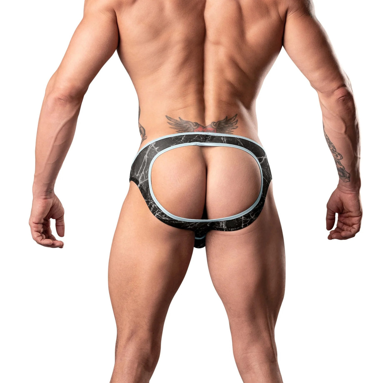 Male Power Marble Mesh Moonshine Jock