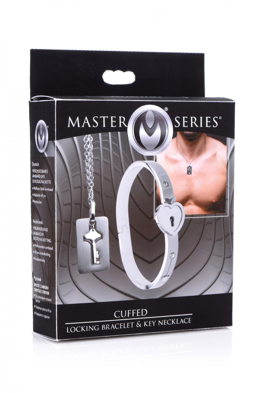 Master Series Locking Bracelet & Key Necklace Master Series Locking Bracelet & Key Necklace