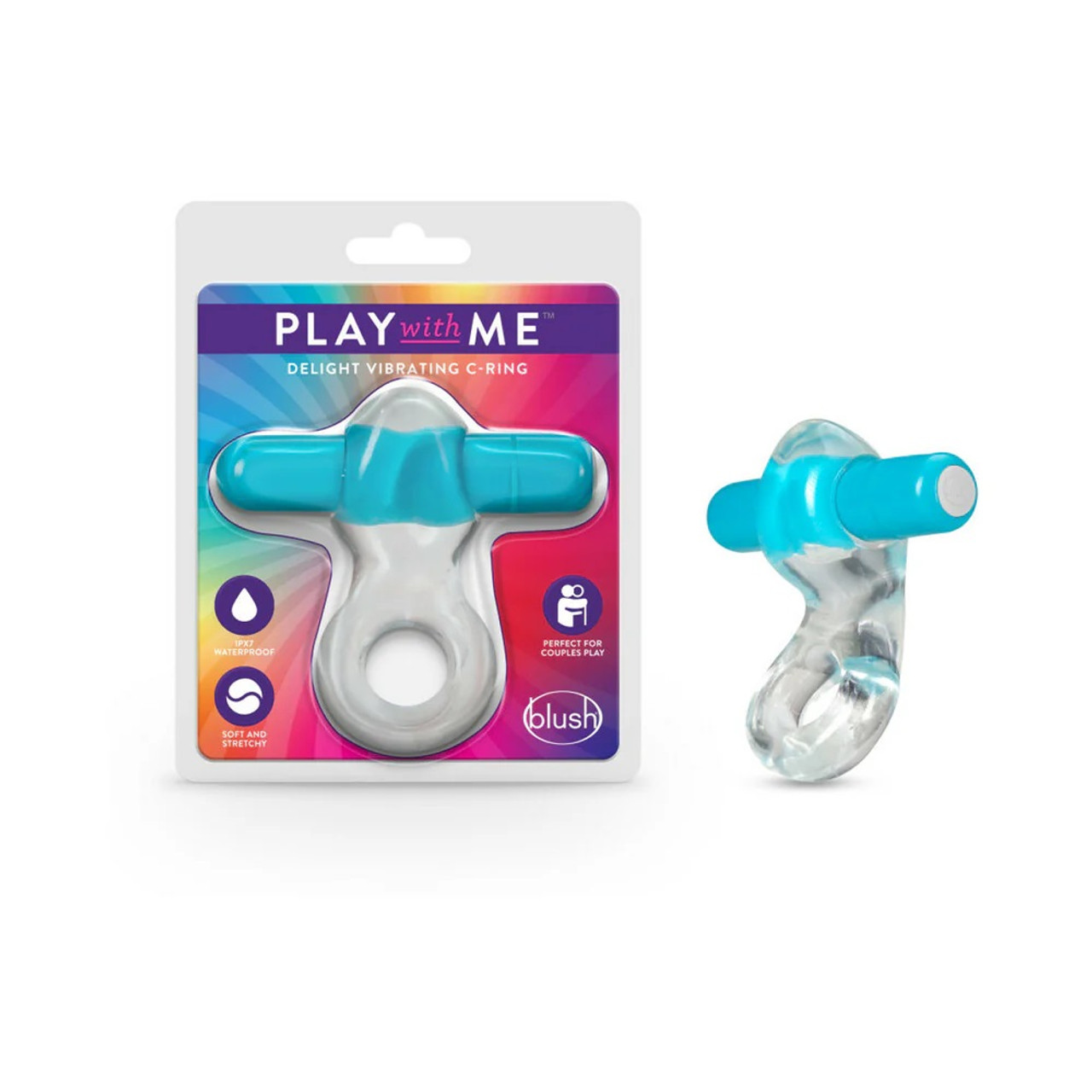 Play With Me Delight Vibrating Cock Ring