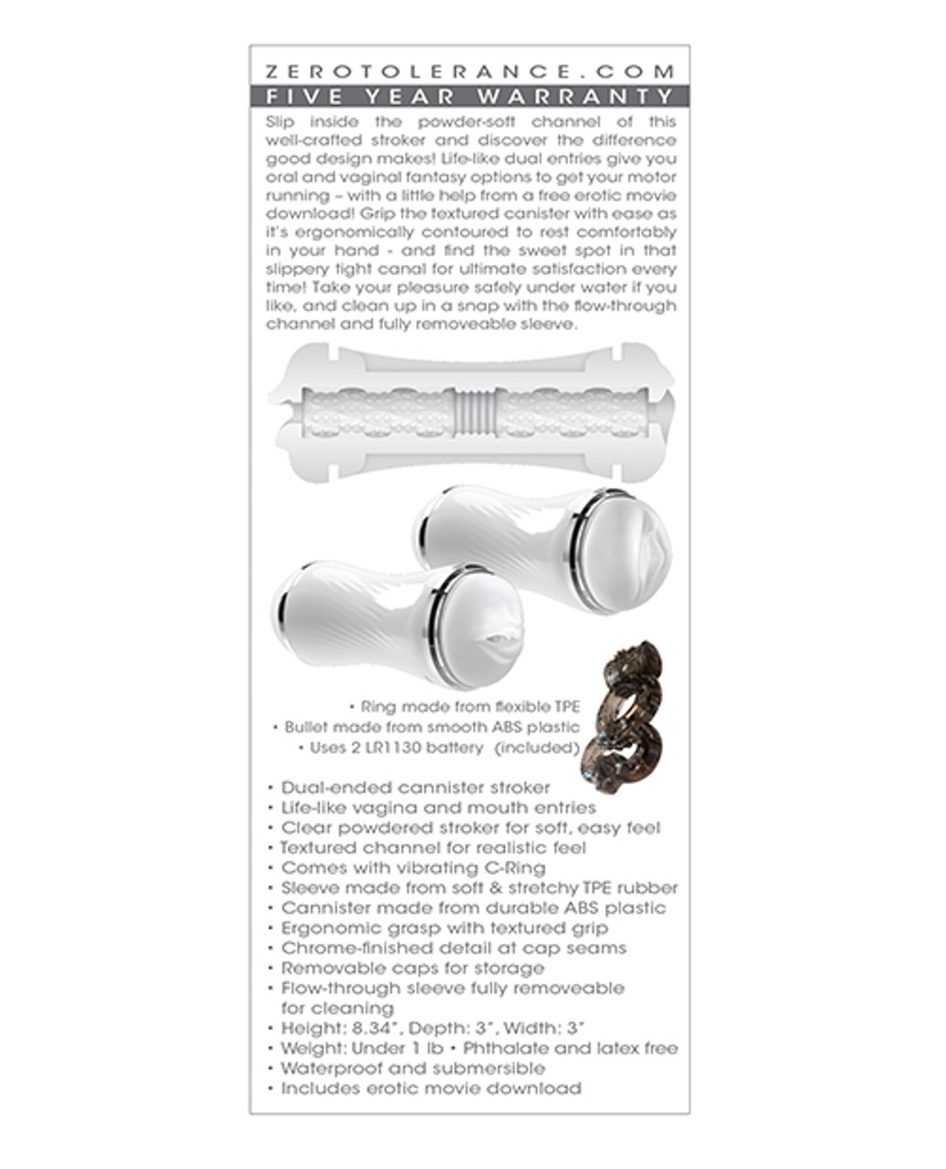 Zero Tolerance Double Dip Zero Tolerance Double Dip