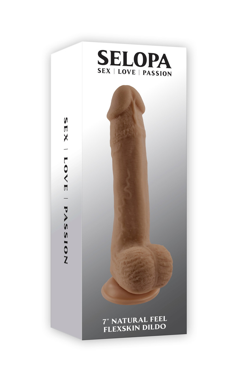 Selopa 7" Natural Feel Flexskin Dildo