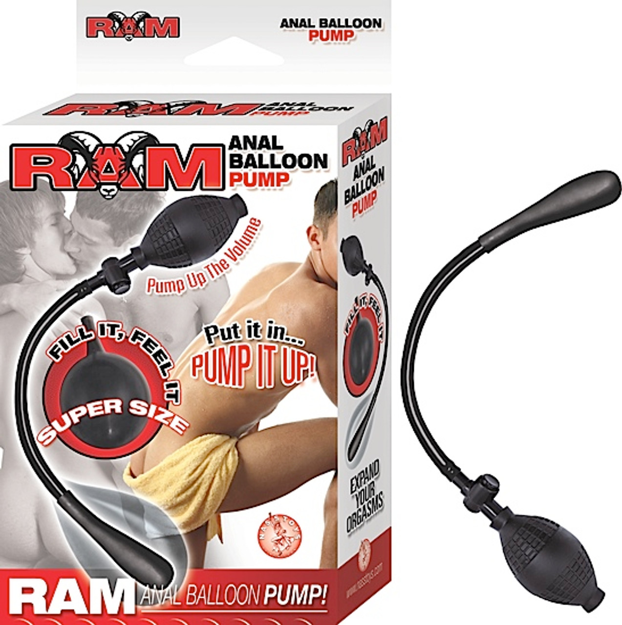 RAM Inflatable Anal Balloon Pump