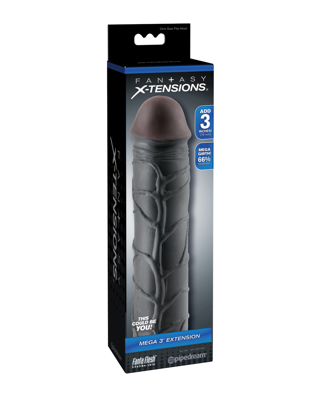 Fantasy X-Tensions 3" Mega Girth Extension Fantasy X-Tensions 3" Mega Girth Extension