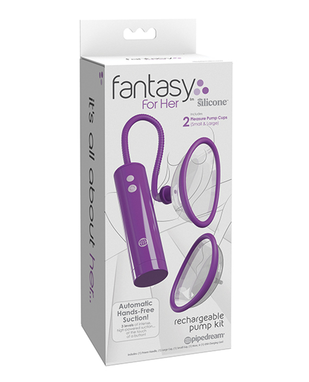 Fantasy For Her Rechargeable Pussy Pump Kit