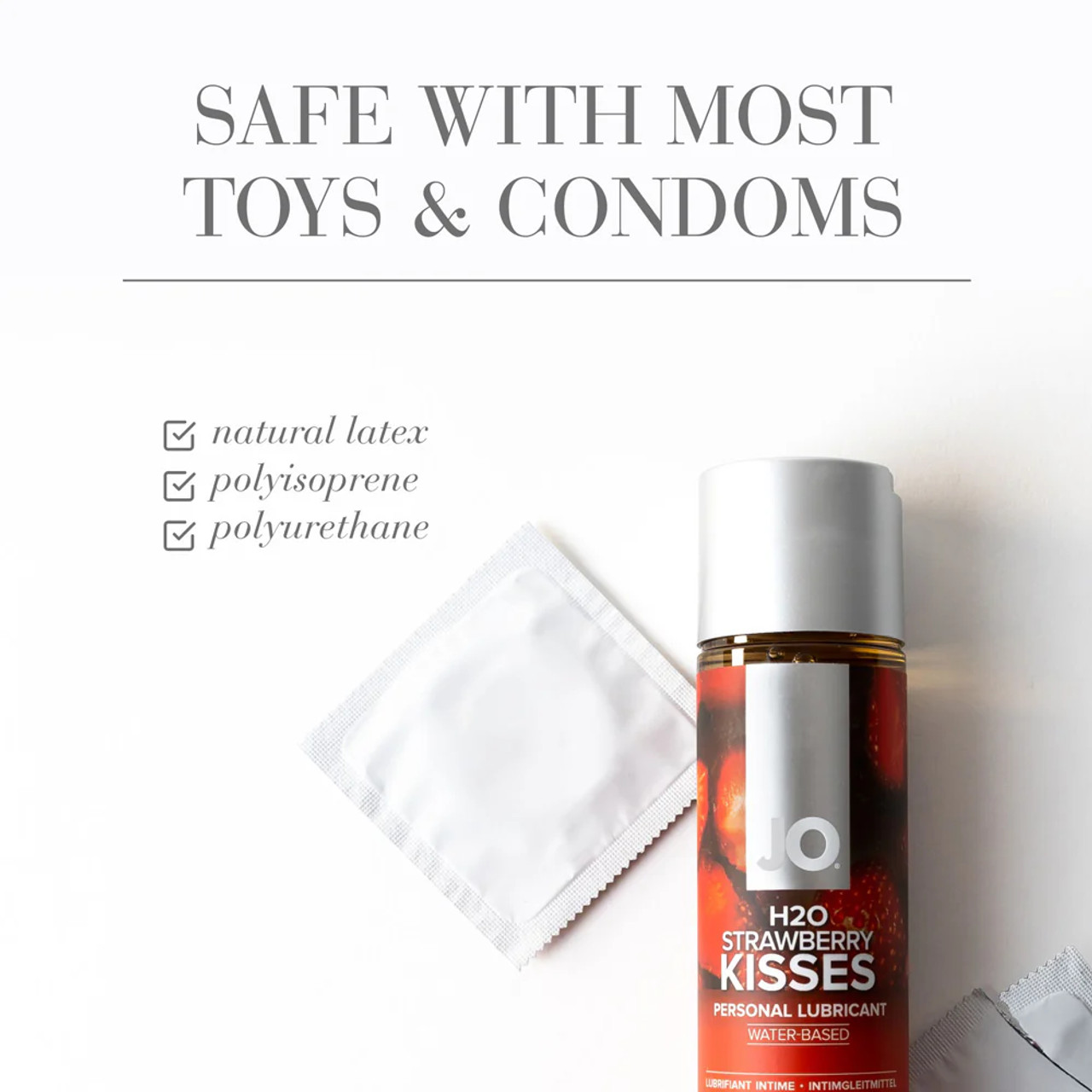 JO H2O Strawberry Kisses Lubricant