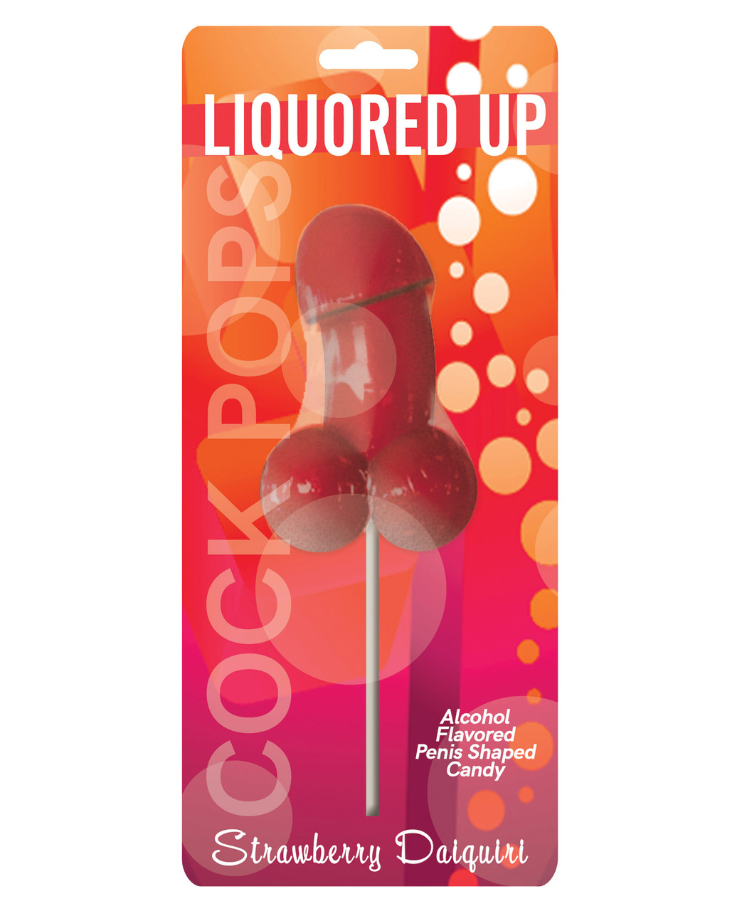 Liquored Up Penis Shaped Candy - Strawberry Daiquiri