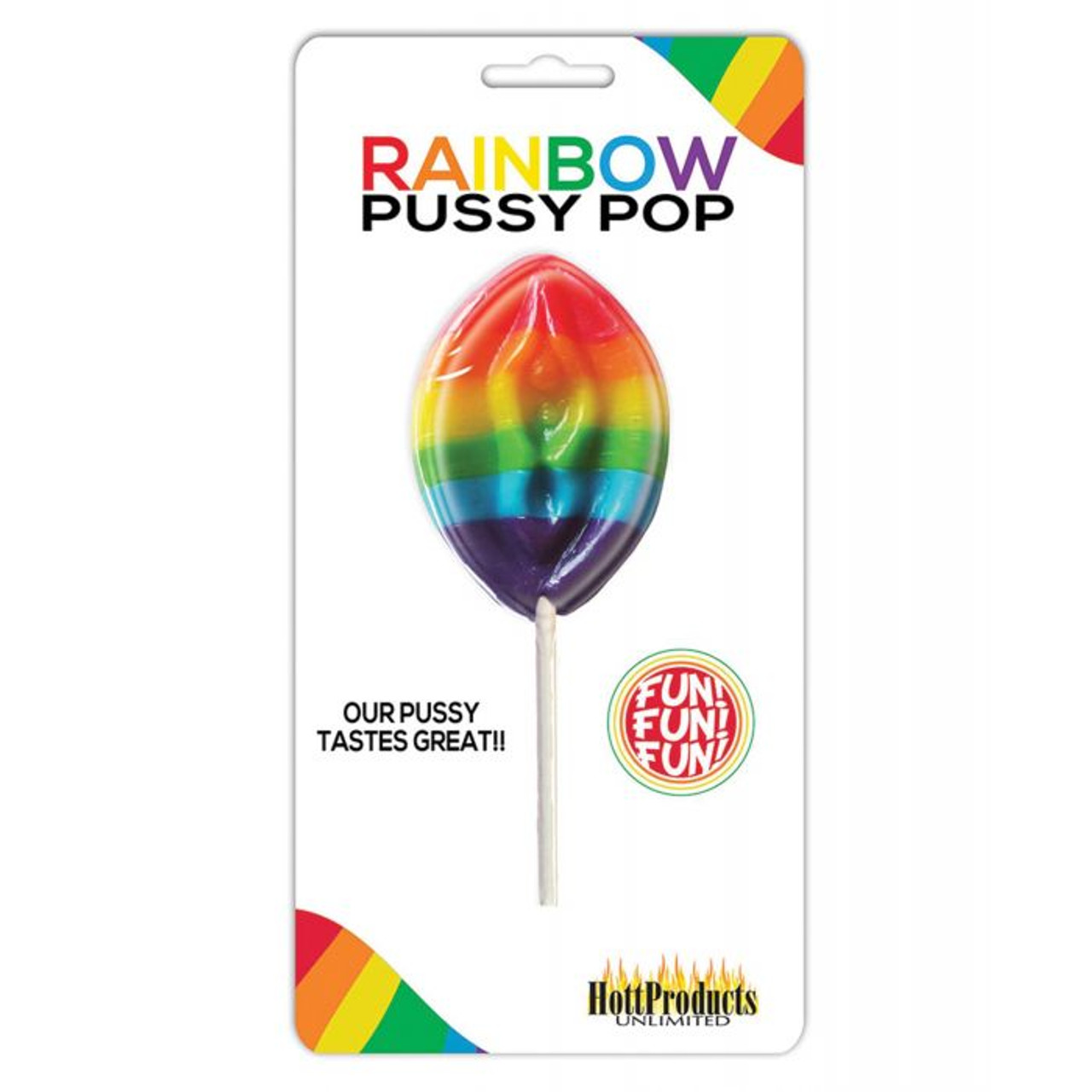 Rainbow Pussy Pop - Fruity Flavor