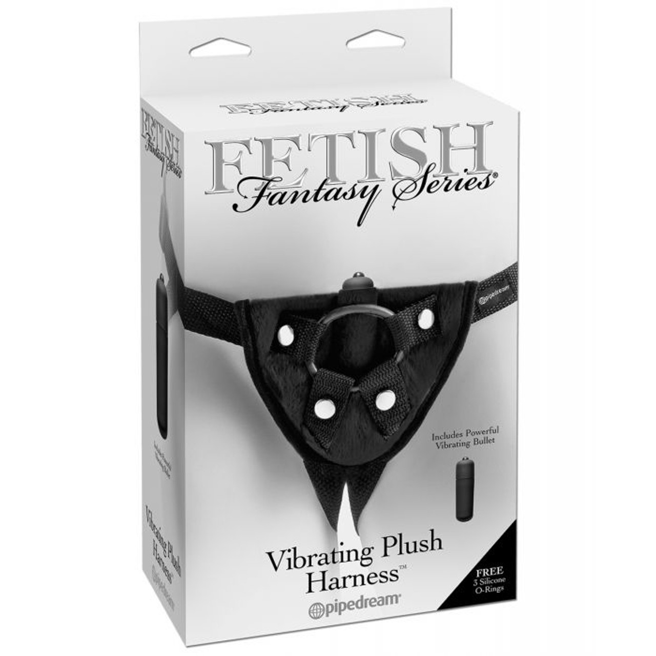Fetish Fantasy Vibrating Plush Harness Fetish Fantasy Vibrating Plush Harness
