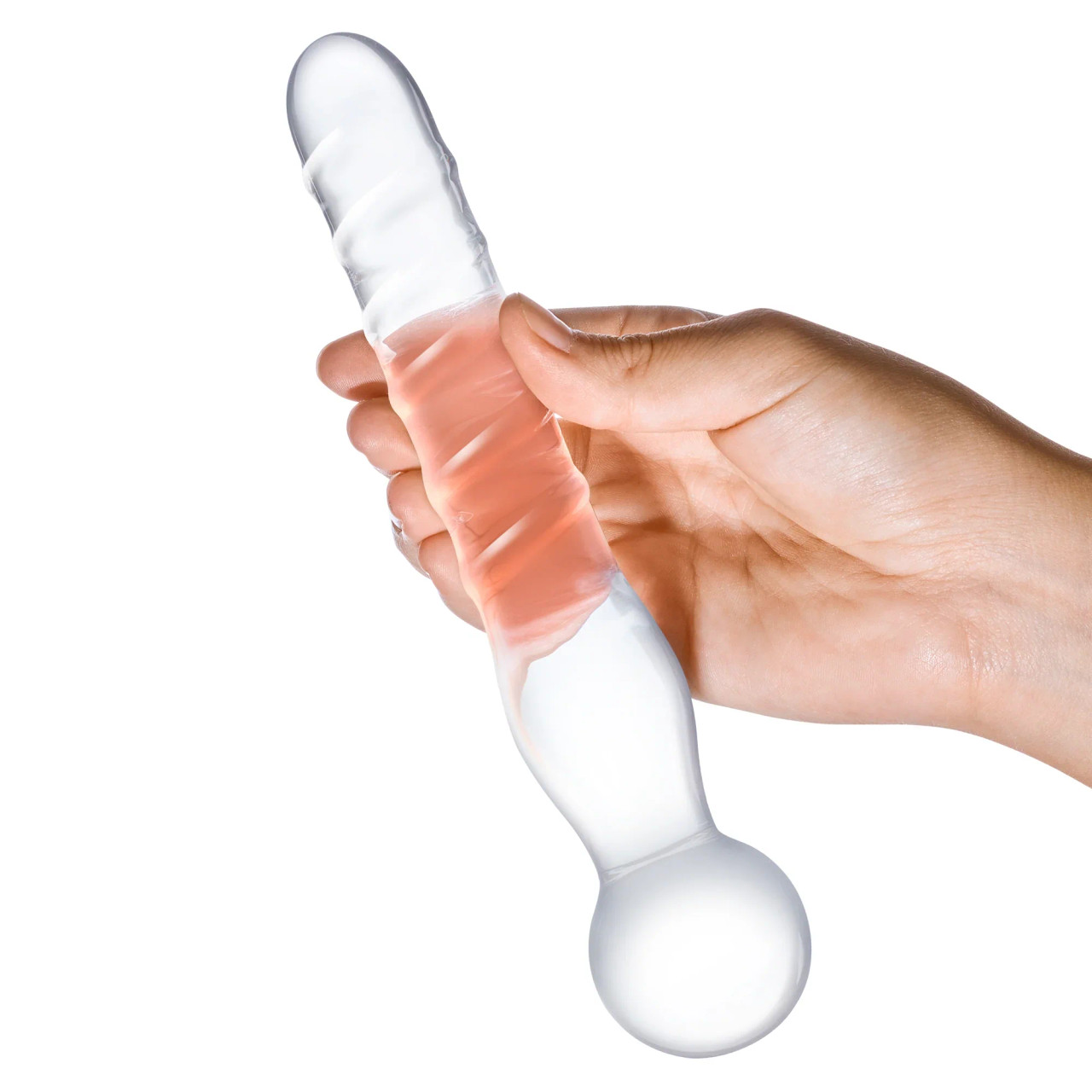 Glas 8" Joystick Dildo