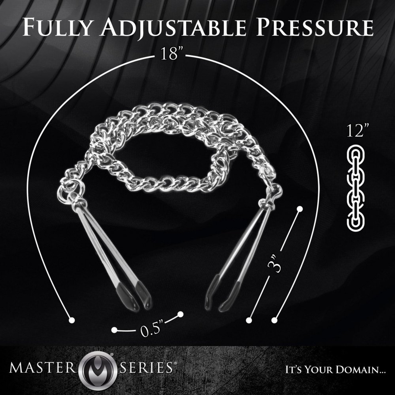 Master Series Reign Tweezer Nipple Vice