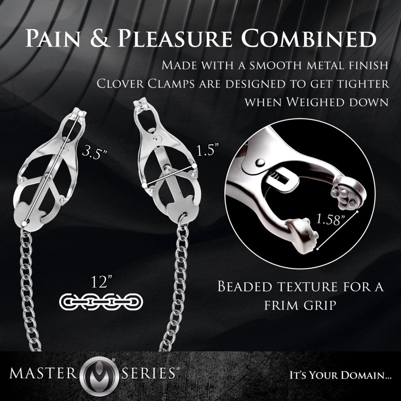 Master Series Sterling Monarch Nipple Vice