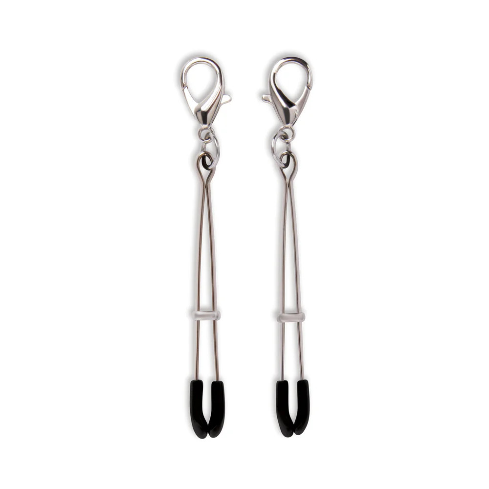 Lux Fetish 12pc Interchangeable Collar & Nipple Clips Set