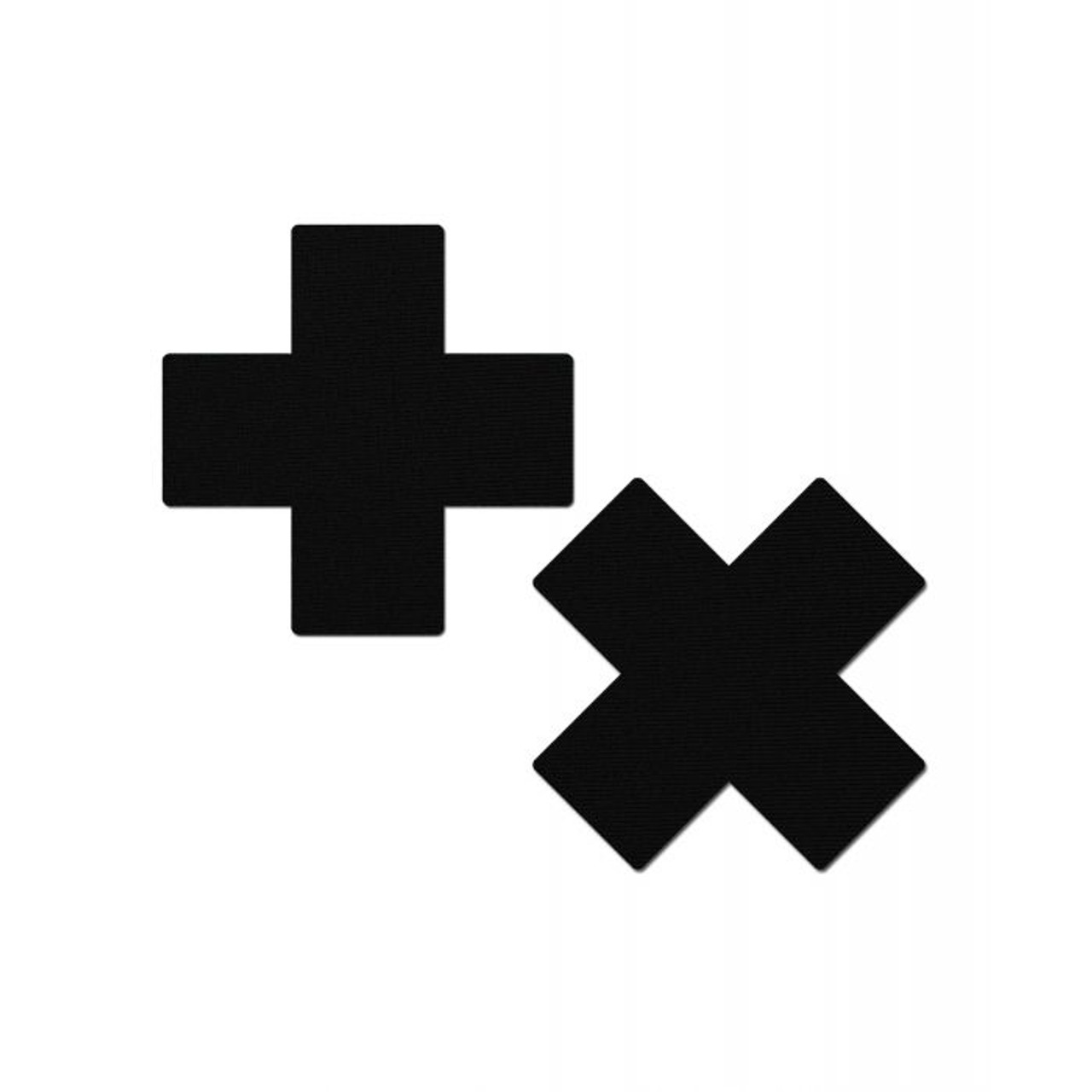Pastease Plus X: Matte Cross Nipple Pasties Pastease Plus X: Matte Cross Nipple Pasties