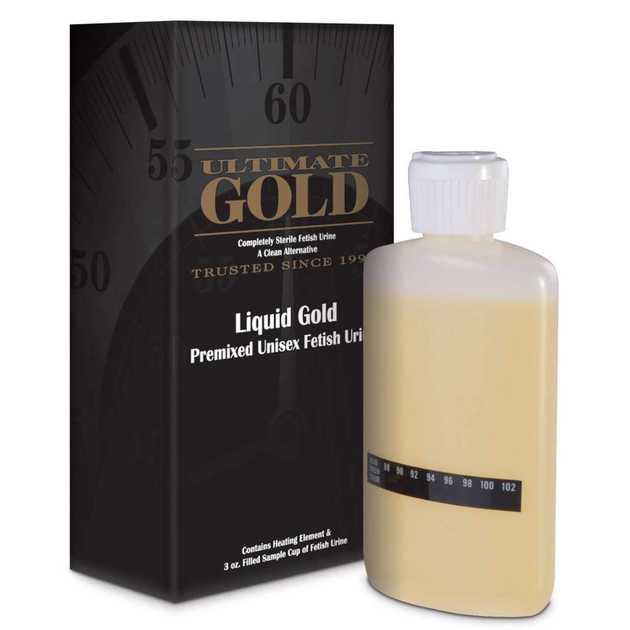 Ultimate Gold: Liquid Gold Premixed Unisex Fetish Urine - 3oz