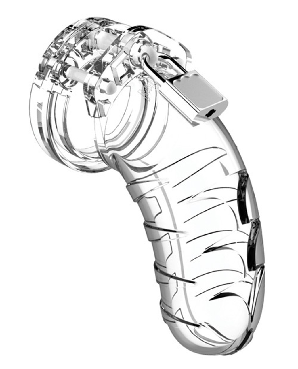Man Cage Male Chastity Device - Model 04