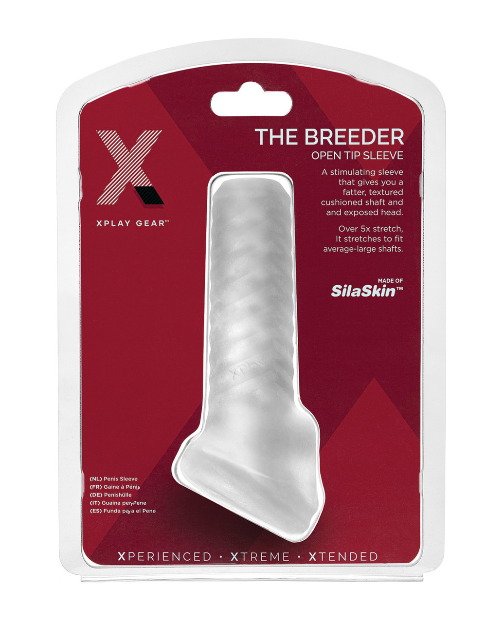 XPlay Gear The Breeder Open Tip Sleeve