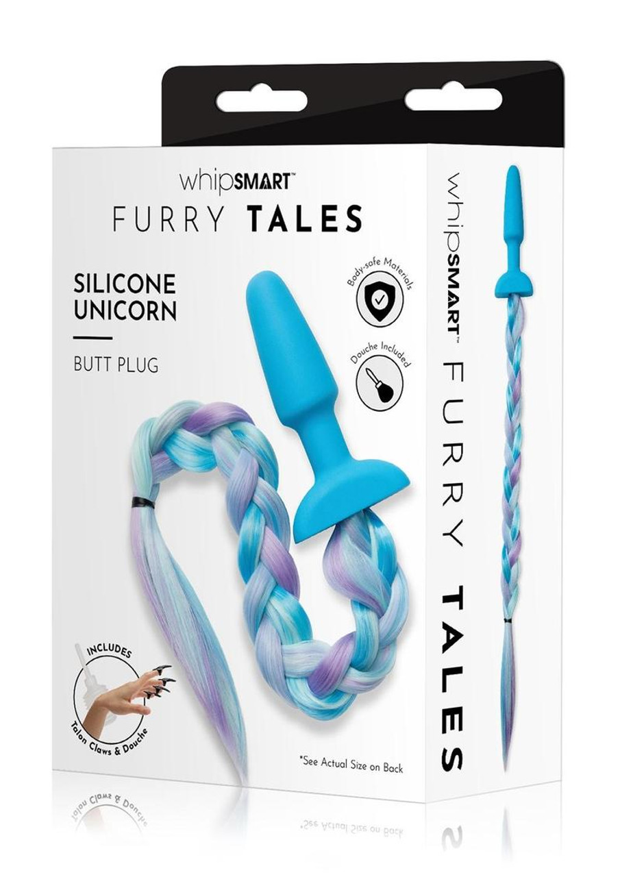 Whipsmart Furry Tales Silicone Unicorn Butt Plug