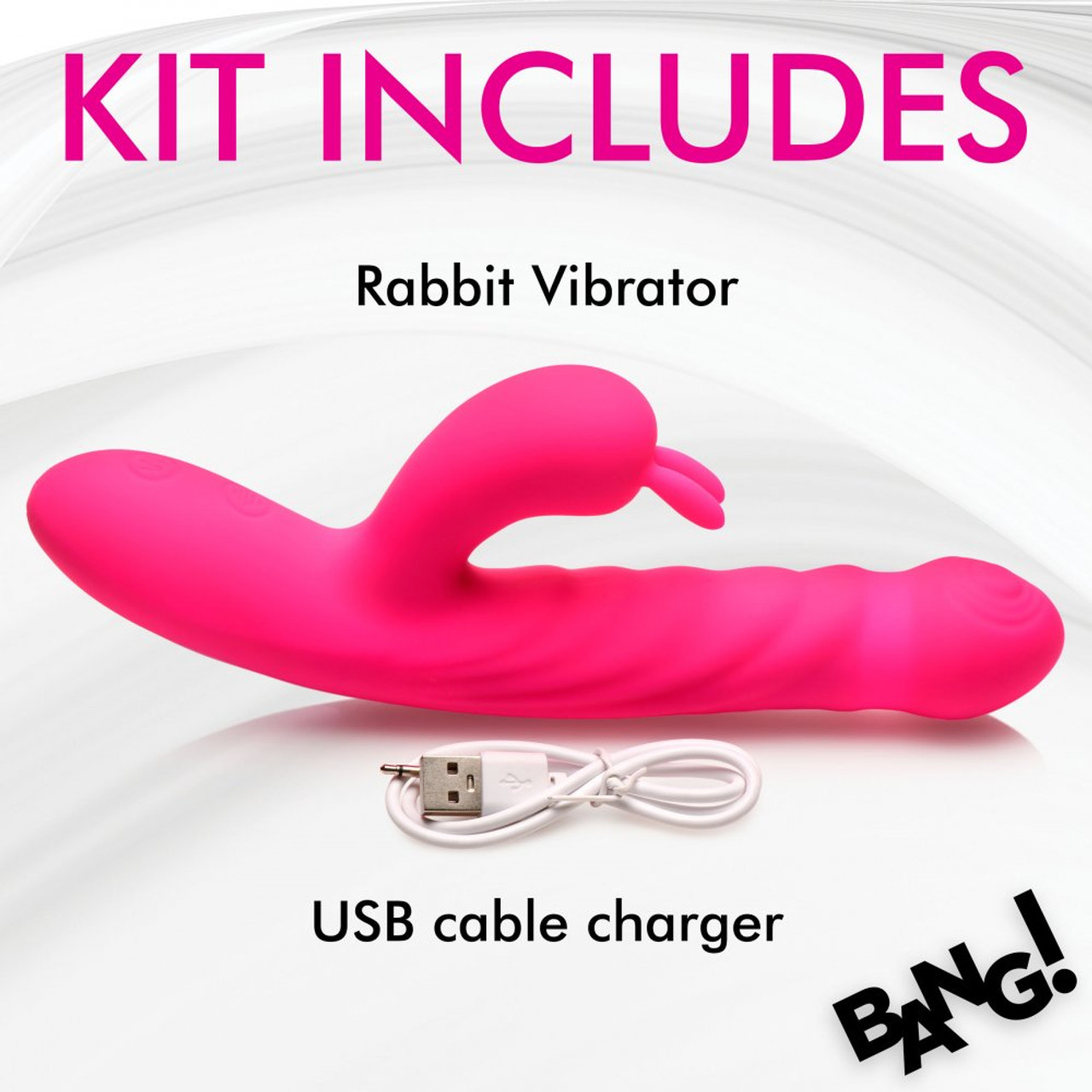 Bang! Thrusting & Vibrating Rabbit