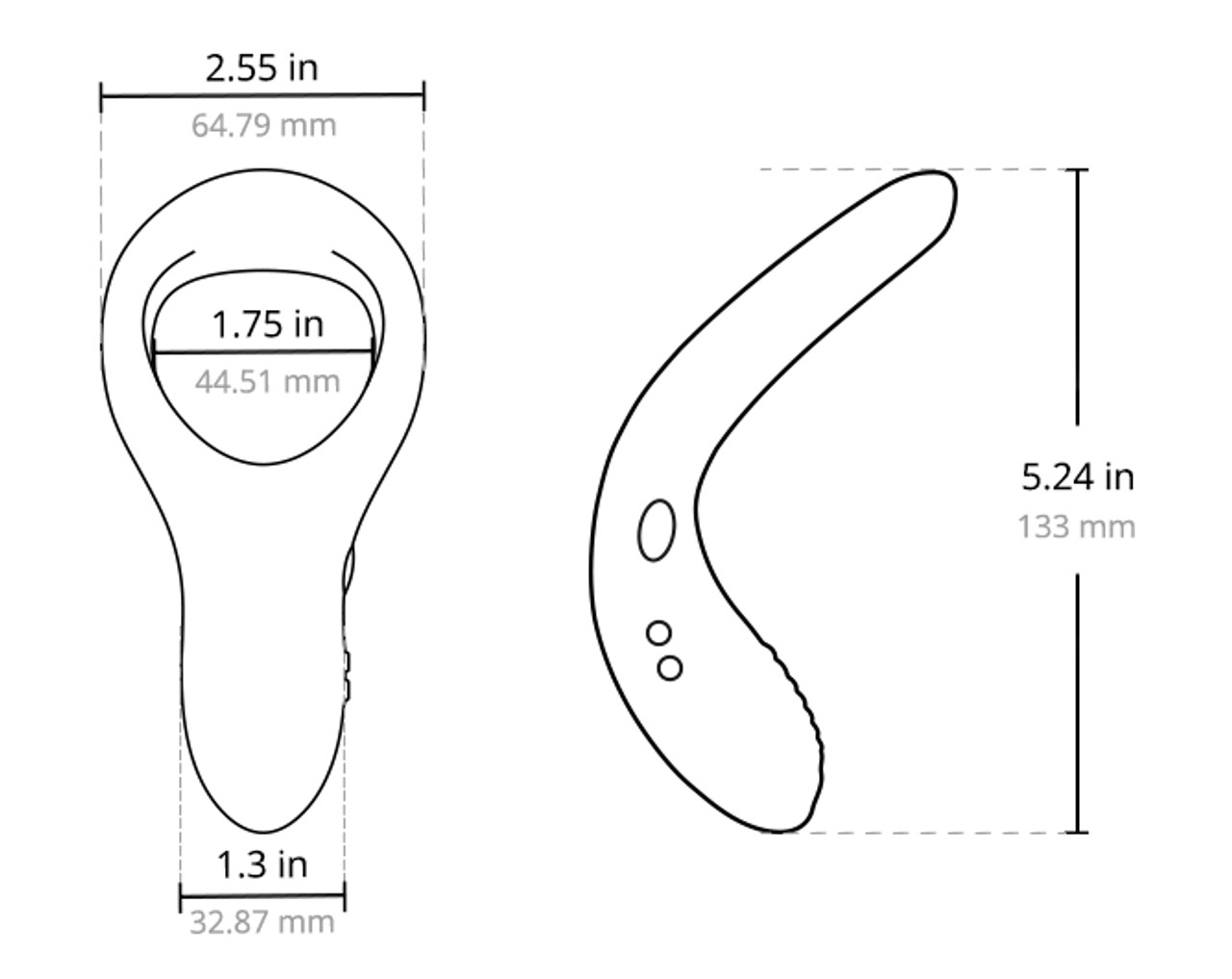 Lovense Diamo Bluetooth Remote Controlled Vibrating Cock Ring