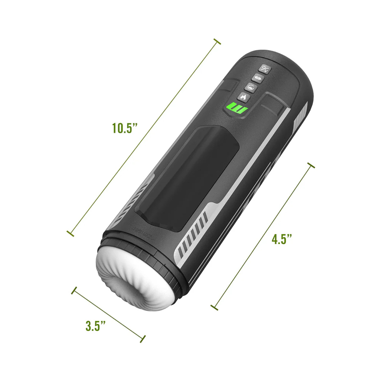 M For Men Master Blaster High Powered Vibrating & Sucking Stroker