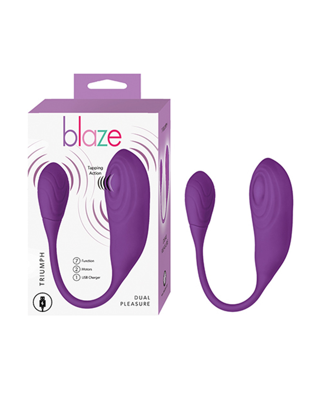 Blaze Triumph Dual Pleasure Vibe Blaze Triumph Dual Pleasure Vibe