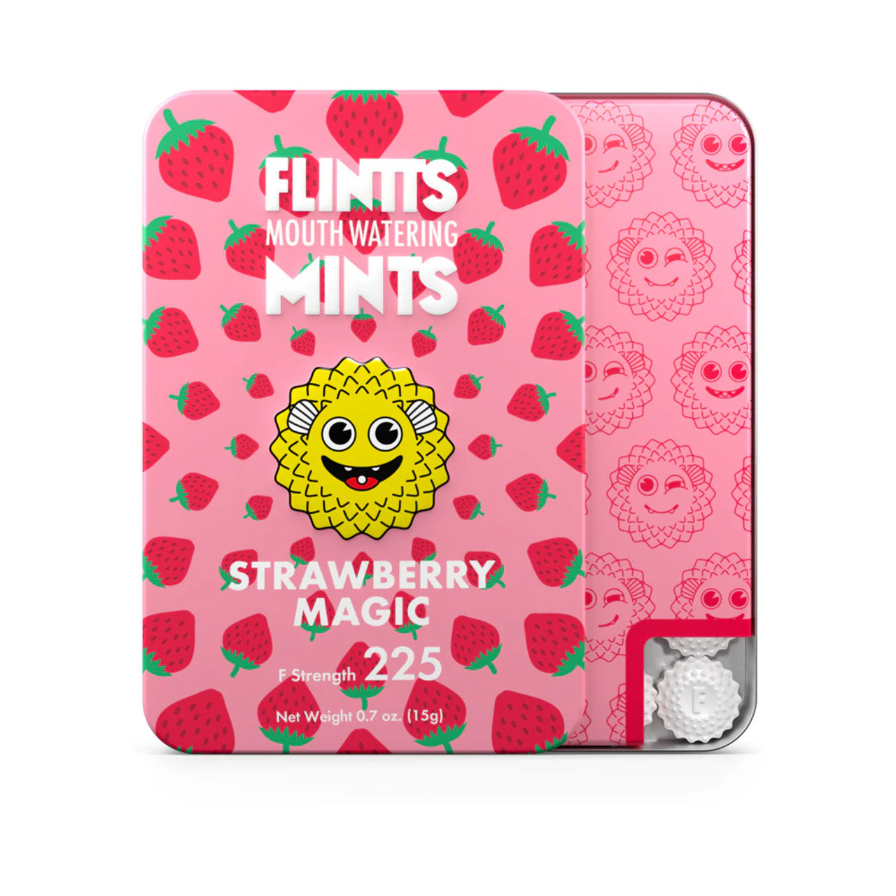 Flintts Mints Mouth Watering Mints - Strawberry Magic F Strength 225