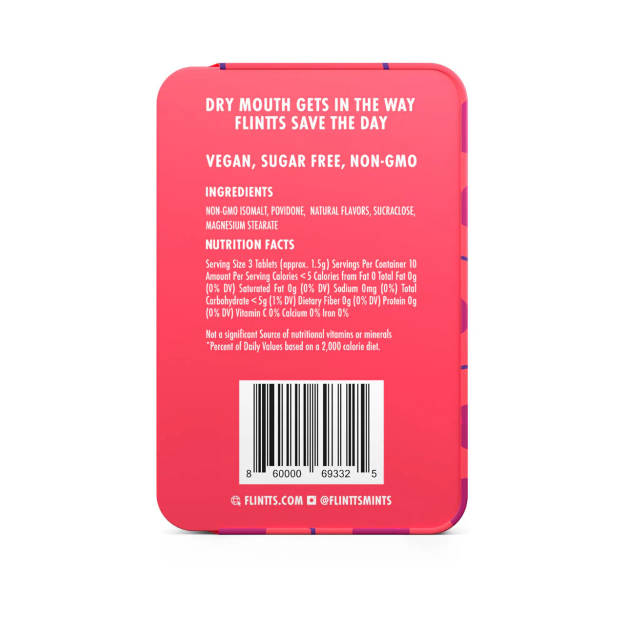 Flintts Mints Mouth Watering Mints - Cherry F Strength 150