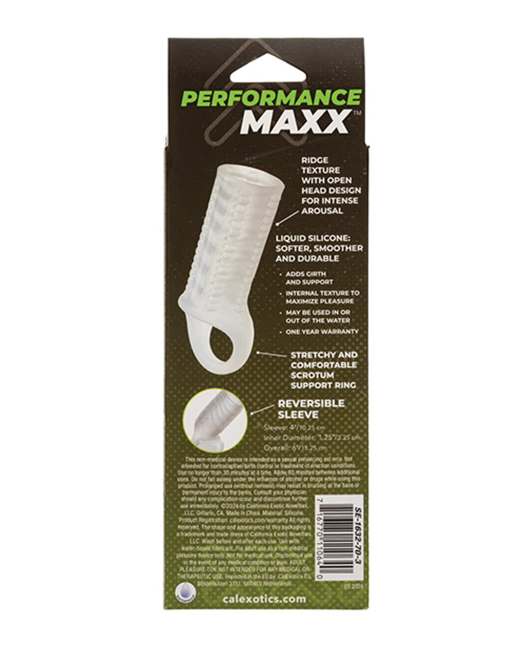 Performance Maxx Liquid Silicone Reversible Sleeve