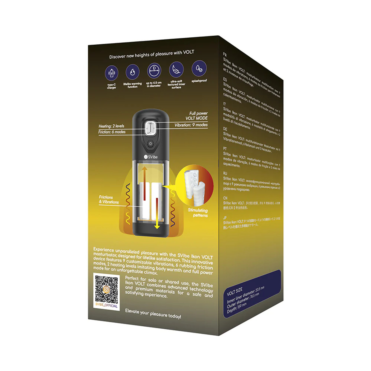 SVibe Ikon VOLT Masturbator