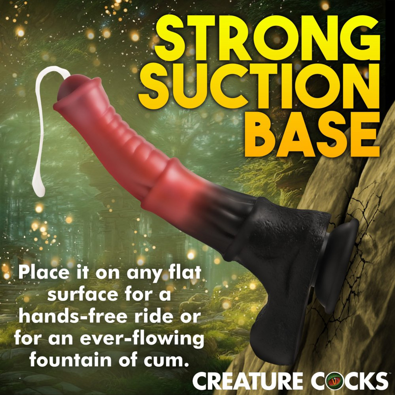 Creature Cocks - Centaur Explosion Squirting Silicone Dildo