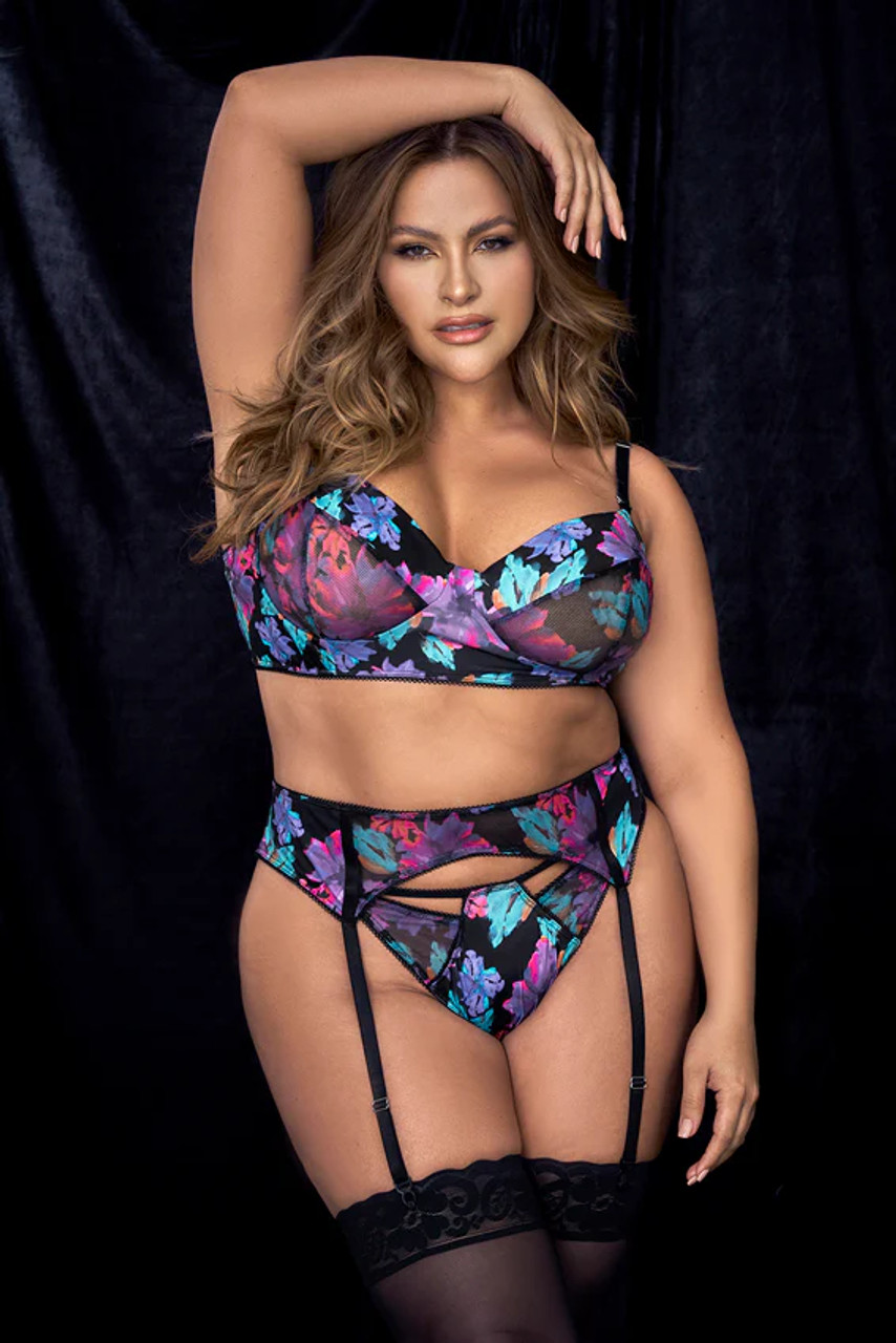Mapale 3pc Flower Print Set