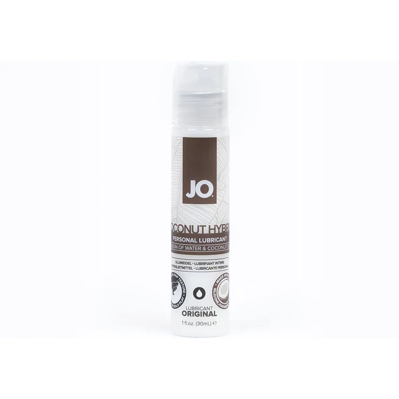 JO Coconut Hybrid Water & Coconut Oil Lubricant - 1oz JO Coconut Hybrid Water & Coconut Oil Lubricant - 1oz