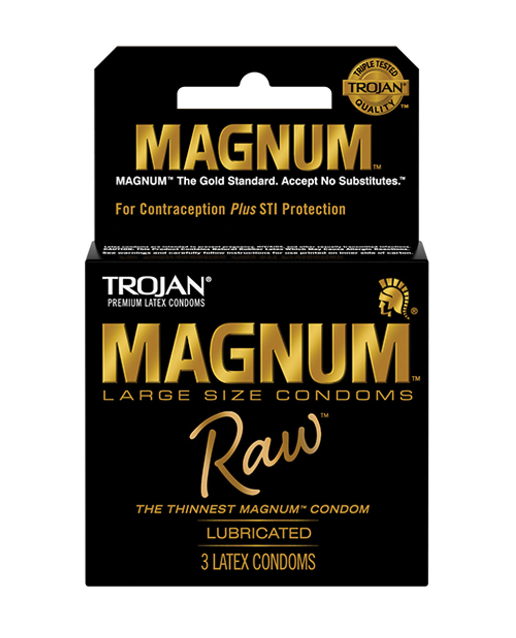 Trojan Magnum Raw - 3pk