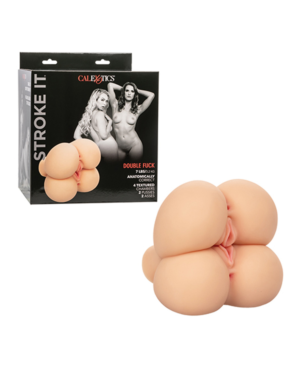 CalExotics Stroke It Double Fuck - Pussy & Ass