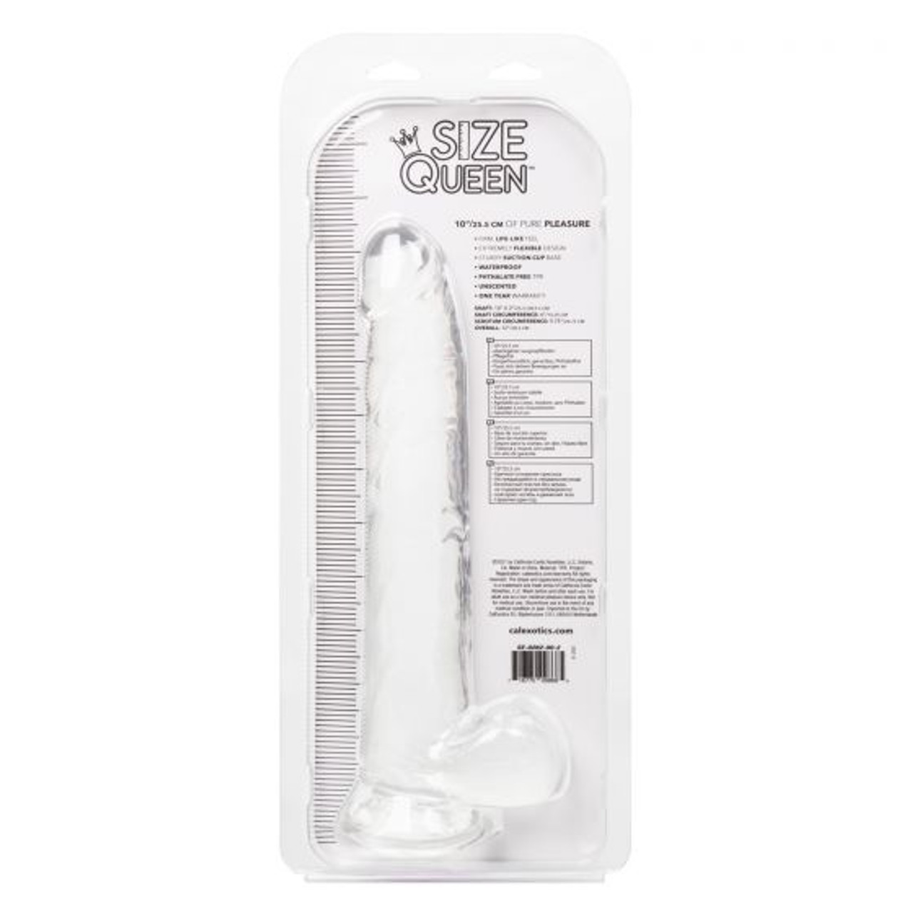 CalExotics Queen Size 10" Dildo with Balls